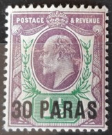 LEVANT BRITANNIQUE / YT 26 / ROI EDWARD VII / NEUF * / MH - Levant Britannique