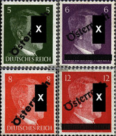 Austria 660-663 (complete Issue) Unmounted Mint / Never Hinged 1945 Print Edition - Ongebruikt