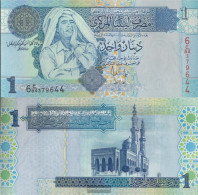 Libya Pick-number: 68b Uncirculated 2004 1 Dinar - Libya