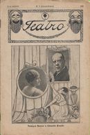 Lisboa - Revista Teatro Nº 9 (Extraordinário) De 1918 - Palmira Bastos - Eduardo Brazão - Portugal - Otros & Sin Clasificación