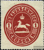 Brunswick 18 With Hinge 1865 Crest - Braunschweig