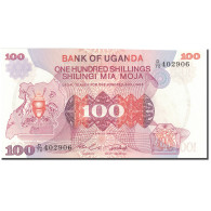 Billet, Uganda, 100 Shillings, Undated (1982), KM:19b, NEUF - Ouganda