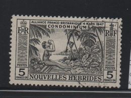 LOT 34 - NOUVELLES HEBRIDES N°185 - Cote 24 € - Usados