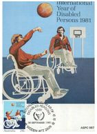 (B 8) Australia - Maxicard Of Basketball For Handicap (1) 1981 - Ski