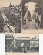 PARIS LOT DE 19 CARTES CERTAINES ANIMEES PRECURSEURS VOYAGEES - Loten, Series, Verzamelingen