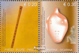 Kosovo 20-21 (kompl.Ausg.) Postfrisch 2004 Holzblasinstrumente - Nuevos