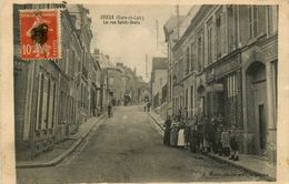 Dreux * La Rue St Denis * Débit De Tabac * Cremerie - Dreux