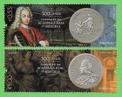 Portugal  2020 , 300 Anos Fundacäo Da ACADEMIA REAL Da HISTORIA - Postfrisch / MNH / (**) - Nuovi