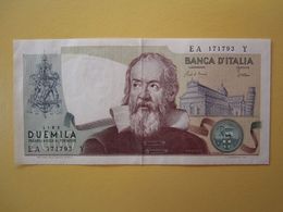 2000 LIRE  GALILEO  - Banconota SPLENDIDA Super - 2000 Liras