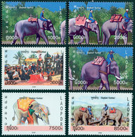 LAOS Festival De L'éléphant 08 6v Neuf ** MNH - Laos