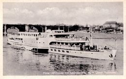 PIRNA : BATEAU / SHIP " ERNST THÄLMANN " Sur / On ELBE RIVER - 1965 (af018) - Pirna