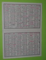 Delcampe - CALENDRIER 1974 - Publicité Boulangerie Des Champs-Elysées Paris - Environ 6.5x9.5 Fermé - Bon état D'usage , écritures - Kleinformat : 1971-80