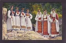 CPA Croatie Croatia Non Circulé Type Folklore Raguse Konavoke Hercegovke - Croacia