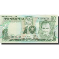 Billet, Tanzania, 10 Shilingi, 1977-1978, KM:6b, NEUF - Tanzania