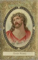 AK Jesus Christus Ecce Homo + Maria Mater Dolorosa - Gold-/Prägedruck ~1910 #Sonderpreis - Jezus