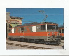 BULLE 8 11 1983. CHEMINS DE FER FRIBOURGEOIS. GRUYERE - FRIBOURG-MORAT (GFM) LOCOMOTIVE GDe 4/4 101 VILLE DE BULLE - Bulle