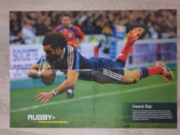 Poster French Flair Yoann Huget - Rugby Mag - Rugby