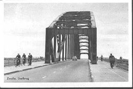 Nederland Holland Pays Bas Zwolle Diezerstraat Met Brug Oud - Zwolle