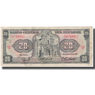 Billet, Équateur, 20 Sucres, 1988-11-22, KM:121Aa, TB - Ecuador