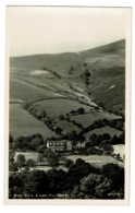 Ref 1378 - Real Photo Postcard - Gate House & Lose Hill Derbyshire - Derbyshire