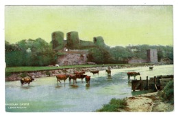Ref 1379 - London & North Western Railway Postcard - Rhuddlan Castle - Denbighshire Wales - Denbighshire