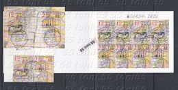 2020  Europa CEPT  Ancient Postal Routes  2v.+S/S+ Booklet - Used / Oblit.(O) Bulgaria / Bulgarie - Oblitérés