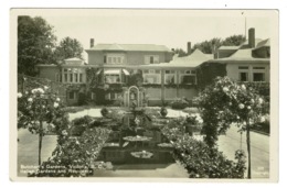 Ref 1382 - Early Photo Postcard - Butchart Italian Gardens - British Columbia Canada - Victoria