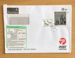 STORIA POSTALE, LETTERA PRIORITARIA / POSTAL HISTORY, PRIORITY MAIL - Marcophilie