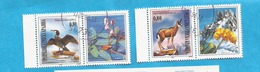 1995 X 43-44 KROATIEN CROAZIA JUGOSLAVIJA REPUBLIKA SRPSKA KRAJINA BIRDS PROTECTION NATURA USED - Used Stamps