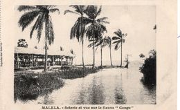 CPA CONGO BELGE - MALELA - SCIERIE ET VUE SUR LE FLEUVE CONGO - NEUVE - NON CIRCULEE. - Congo Belge