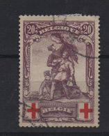 LOT 341 - BELGIQUE  N° 128  - Cote 60.00 € - 1914-1915 Red Cross