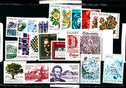 19241) ISLANDA LOTTO FRANCOBOLLI NUOVI  MNH**- - Lots & Serien