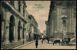 MARSALA (TP) CORSO GARIBALDI 1918 - Marsala