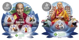 Salomon 2016, Dalai Lama, 4val In BF +BF - Buddhism