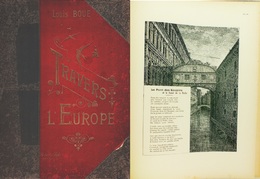 A Travers L'Europe - Louis Boue - Livres Anciens