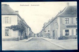 Cpa Du 68 Neuf Brisach Neubreisach Baslerstrasse -- Cachet Commission Gare  AVR20-89 - Neuf Brisach