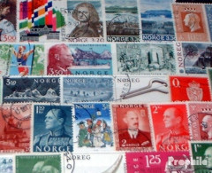 Norwegen 50 Verschiedene  Sondermarken Und Großformate - Sammlungen