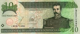 DOMINICAN REPUBLIC  10 PESOS ORO 2003 P-168c   Aunc - Repubblica Dominicana