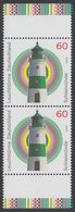!a! GERMANY 2020 Mi. 3552 MNH Vert.PAIR W/ Bottom & Top Margins - Lighthouses: Schleimünde - Unused Stamps