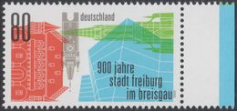 !a! GERMANY 2020 Mi. 3553 MNH SINGLE W/ Right Margin (b) - Town Ordinances And Privileges For Freiburg/Breisgau - Unused Stamps