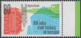 !a! GERMANY 2020 Mi. 3553 MNH SINGLE W/ Right Margin (a) - Town Ordinances And Privileges For Freiburg/Breisgau - Unused Stamps