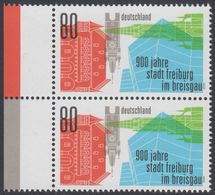!a! GERMANY 2020 Mi. 3553 MNH Vert.PAIR W/ Ieft Margins (b) - Town Ordinances And Privileges For Freiburg/Breisgau - Unused Stamps