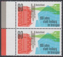 !a! GERMANY 2020 Mi. 3553 MNH Vert.PAIR W/ Ieft Margins (a) - Town Ordinances And Privileges For Freiburg/Breisgau - Unused Stamps