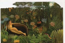 New York The Museum Of Modern Art Henri Rousseau "The Dream" Peintre Peinture Artiste - Musei