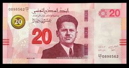 # # # Banknote Tunesien (Tunisia) 20 Dinars 2017 UNC # # # - Tunisia