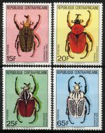 Central African Republic 1985 Mi.No. 1103 - 1106 Insects Beetles Bugs 4v MNH** 13,00 € - Central African Republic