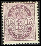 1902. Coat-of Arms. 15 Øre Lilac   (Michel 38) - JF362836 - Nuovi