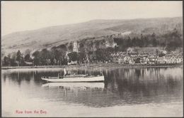 Row From The Bay, Dunbartonshire, C.1905-10 - Row Post Office Postcard - Dunbartonshire