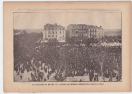 Révolte Des Vignerons Midi Narbonne Clemenceau Le Pélerin N° 1586 De 1907 - Altri & Non Classificati