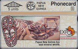 Papua New Guinea - PNG-013d - Expo'92 - Mineral Wealth - 306D -mint - Papua Nuova Guinea
